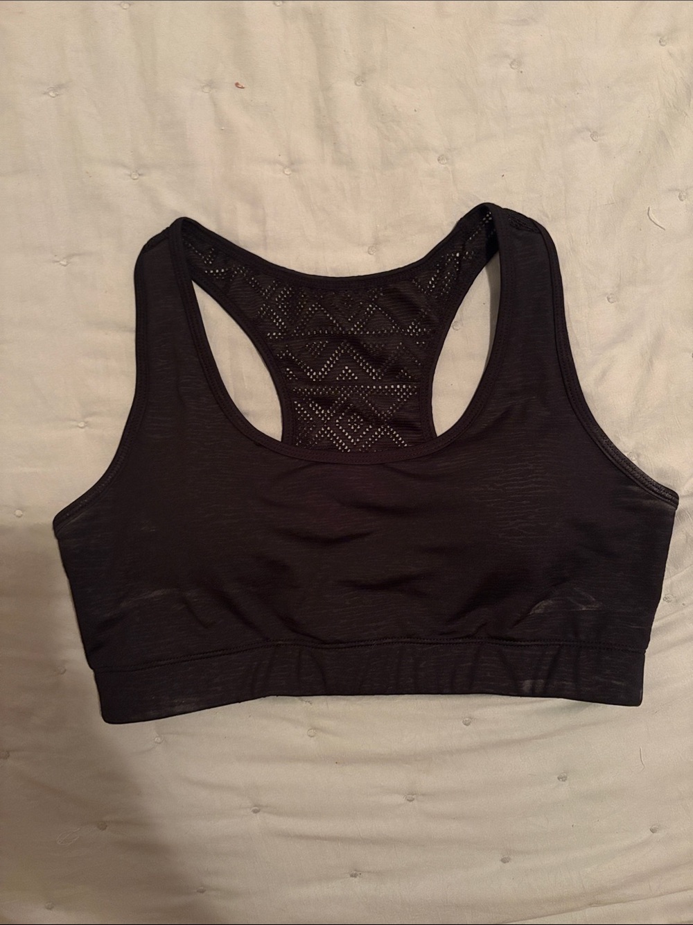 Zyia Active Black Sports Bra Women’s Size L